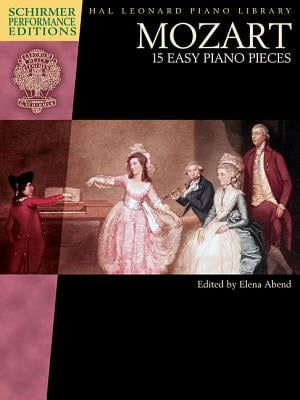Mozart - 15 Easy Piano Pieces (Schirmer Performance Editions Series)